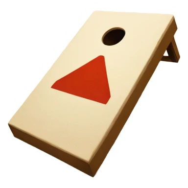 Cornhole sticker