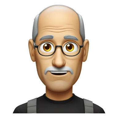 steve jobs shocked sticker