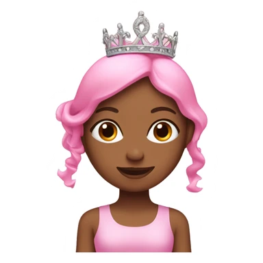 pink pilates princess sticker