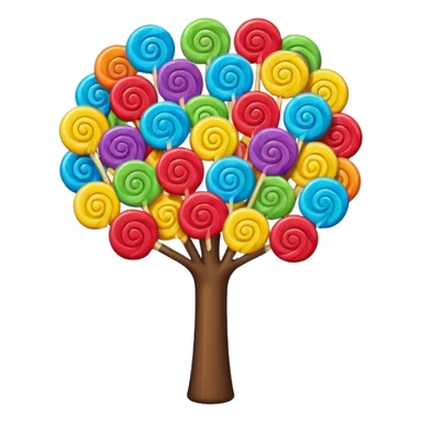 Lollipop Tree sticker