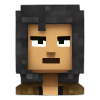 Personnage minecraft sticker