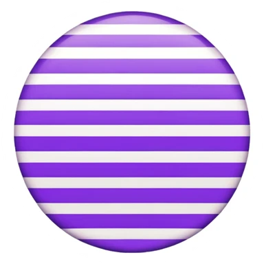 heterossexual roxo e branco sticker