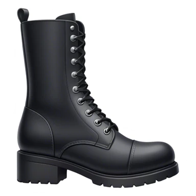 Black boots sticker