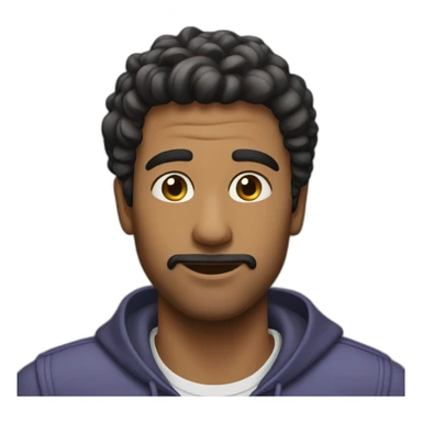 homem careca sticker