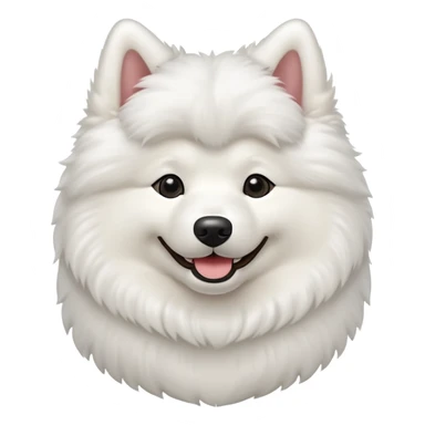 Samoyed dog sticker