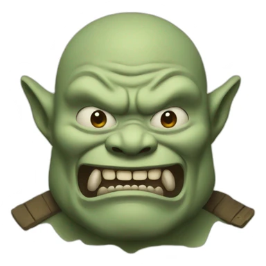 japanese ogre sticker