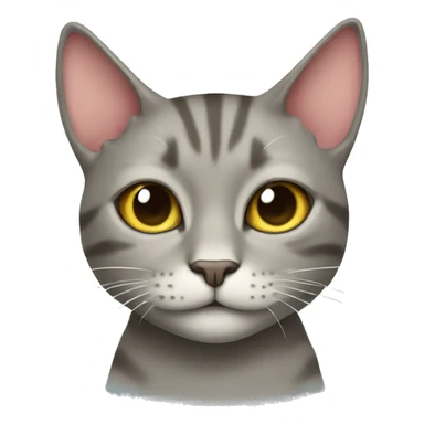 Cat with sungla sticker