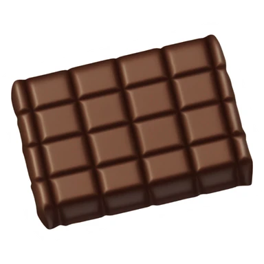 chocolate bar in wrapper sticker
