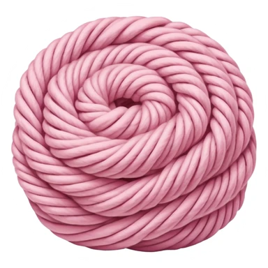Yarn ball light pink sticker