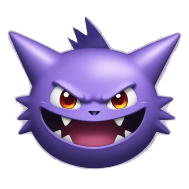 Gengar pokemon sticker