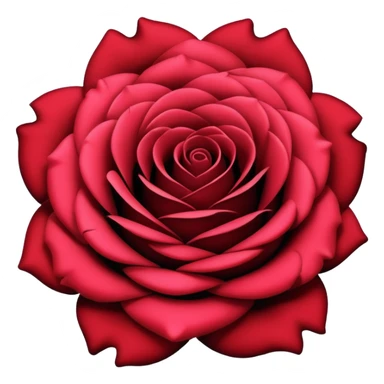 emo rose with black petals sticker