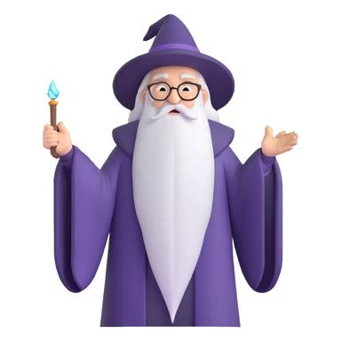 Dumbledore from Harry Potter sticker