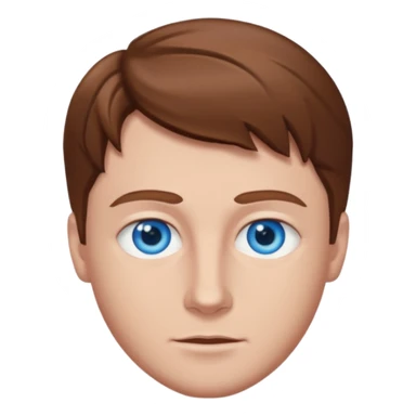 Tom Guiry with blue eyes, brown hair sticker