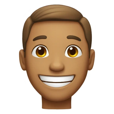 REALLY happy guy sticker