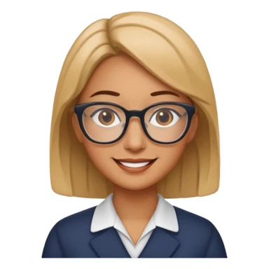 Teacher women sticker