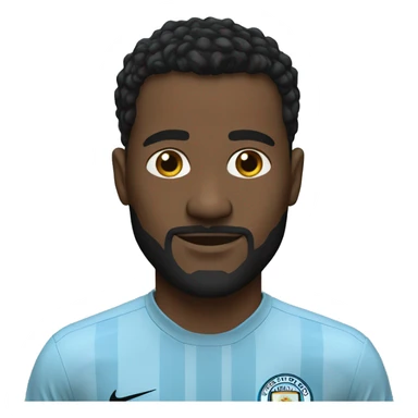 Man City version dark sticker