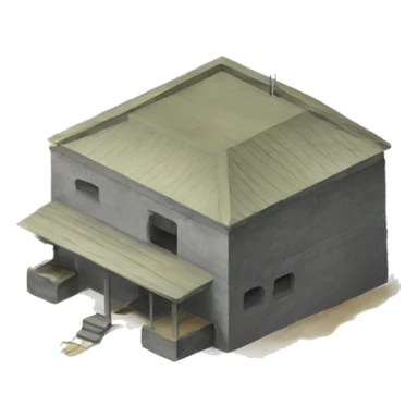 Military outpost sticker