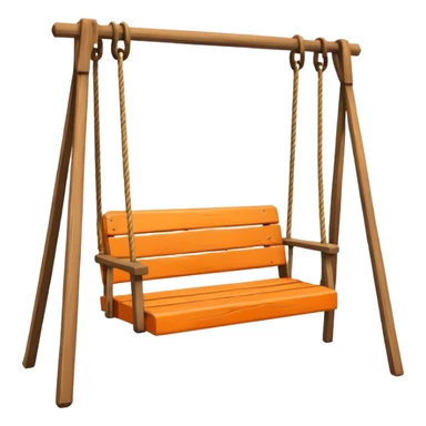 orange swing sticker