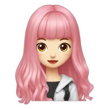 Lisa of Blackpink sticker