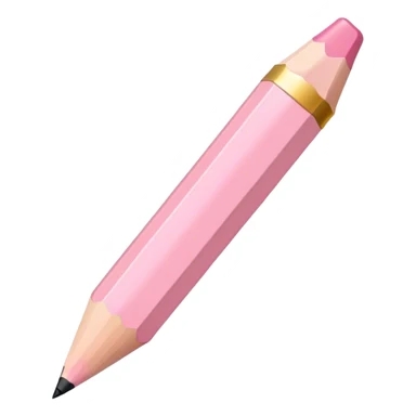 light pink pencil sticker