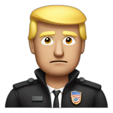 donald-trump-arrested sticker