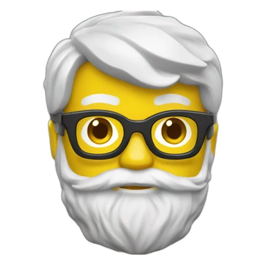 Yellow lego developer sticker