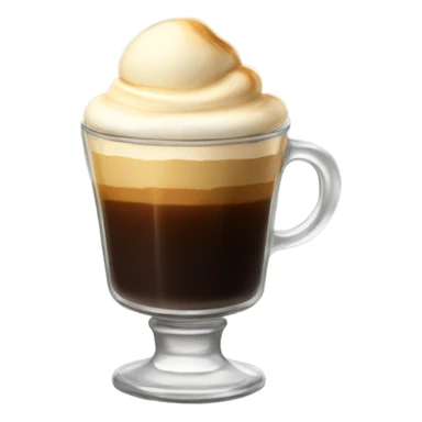 Small Espresso affogato sticker