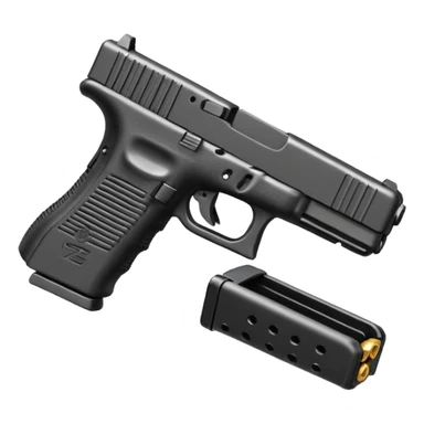 Glock 17 extended magazine sticker