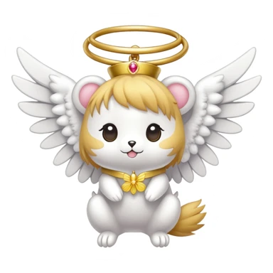 card captor sakura, kero wings sticker