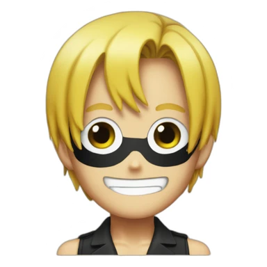 Sanji from one piece sticker