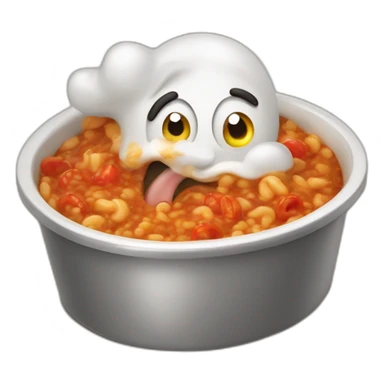 wembanyama vomitting a cassoulet sticker