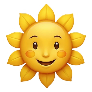 Sunshine mood sticker