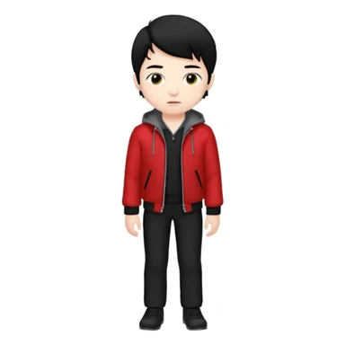 Boyfriend from fnf sticker
