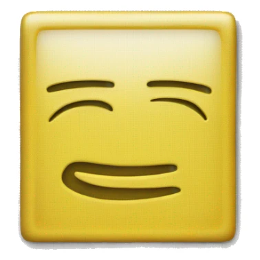 Square with text "UP" in it, yellow sticker