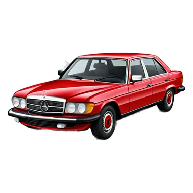 Mercedes benz w107  sticker