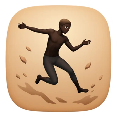 hunger falling into the void sticker