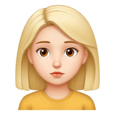 A girl who thinks about a man sticker