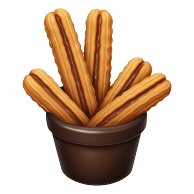 black churros sticker