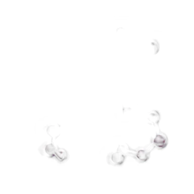 Organic chemical structure of cannabis.  sticker