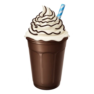 Oreo milkshake in a takeaway cup from Locke Burger Limerick sticker