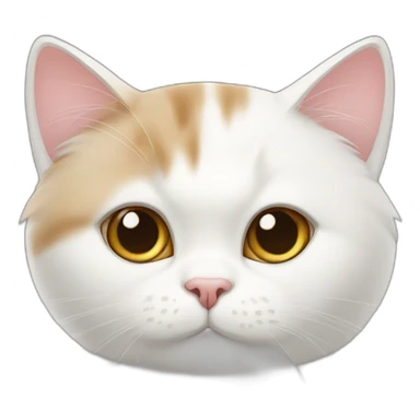 Li hua cat and white persian cat sticker