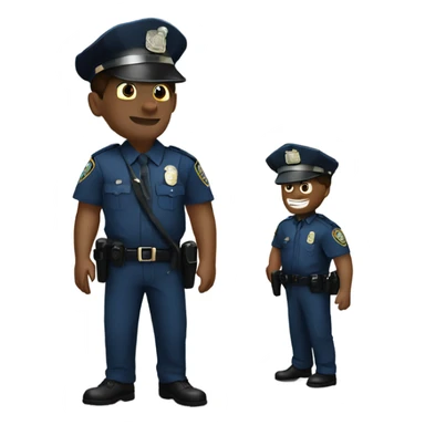 cops at house sticker