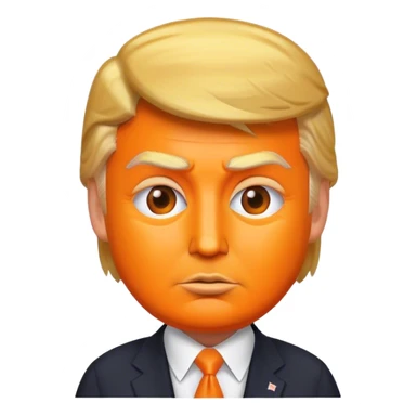 make a crypto donald trump emojie sticker