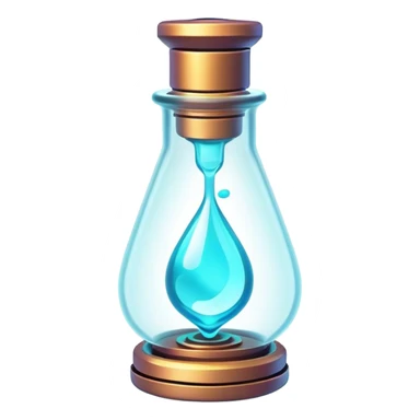 Clash of Clans aesthetic: Cinematic Playful Sci-fi Health injection Emoji, rendered in a 3D vector-style similar to standard emojis with minimal shading and bold, simplified shapes. A compact, futuristic vial with a glowing neon liquid and sleek contours, softly glowing with a healing cosmic charm. Simplified yet unmistakably iconic, highly detailed and consistent, glowing with a soft radiant glow and high shine. Stylized with a touch of futuristic alchemy and a soft glowing outline, capturing the essence of a vital energy elixir with a playful, interstellar spirit! sticker