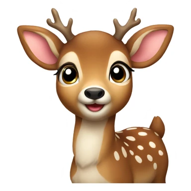cute deer sticker