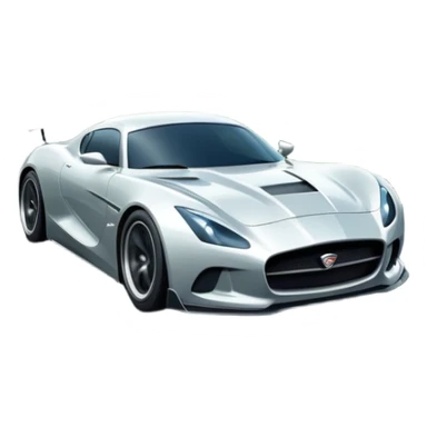 An icon showing a sleek car speeding down a winding road, inspired by Need for Speed. The design features dynamic motion lines, with a stunning, scenic background of mountains and forests. The car races past, creating a sense of thrill and speed. Transparent background. sticker