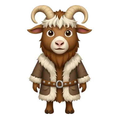viking goat sticker
