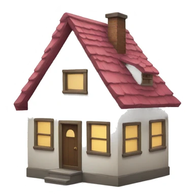 house with love sticker