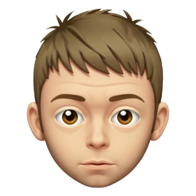 Damon Albarn in the 90s sticker