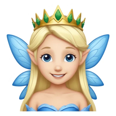 BEN EL DUENDE AZUL Y HOLLY LA HADA PRINCESA sticker